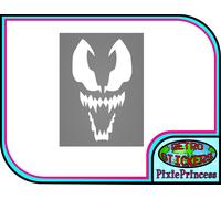 Venom Marvel D Adesivo in Vinile Per Tablet, Auto, Camion, Moto, Parete