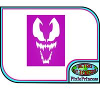 Venom Marvel D Adesivo in Vinile Per Tablet, Auto, Camion, Moto, Parete