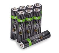 Venom Power - Batterie ricaricabili AAA NiMH 800 mAh (confezione da 8)