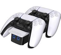 Docking station doppia per caricabatterie controller Venom PS5 - Bianca - VS5001