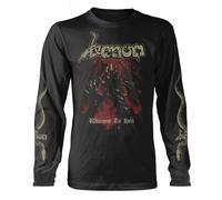Venom Welcome To Hell Serpent Longsleeve autorizzato Uomo maglietta