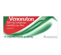 Venoruton Compresse rivestite Oxerutina 500 mg - Trattamento insufficienza venosa, 30 compresse