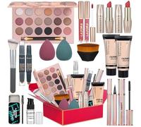 venshun Kit di trucco per donne, kit completo di trucco per adolescenti, set regalo per donne e ragazze, include 18 colori, palette di ombretti, fondotinta, set per principianti