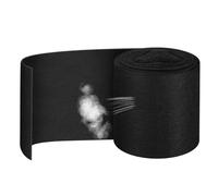 Vent Mesh Filter, Breathable Shield for Ceiling Air Flow with Carbon Material, Odor Blocking Cotton Roll with Easy Installation, Versatile Guard for Restaurant Apartment Wall Dormitory