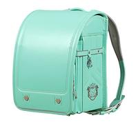 Vent-Stellaire Randoseru Ransel zaino automatico giapponese scuola borsa ragazzi ragazze in pelle leggera copertura antipioggia, Verde