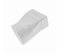 Vent Systems 110 x 55 mm connettore rettangolare per tubo tondo 100 mm. Sistema di ventilazione, riscaldamento, raffreddamento.