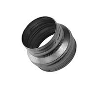 Vent Systems Adattatore riduttore per condotto da 15,2 cm a 10,2 cm, riduttore per tubi di ventilazione HVAC, sistemi di ventilazione, scarichi e tende da coltivazione, metallo da 150 a 100 mm