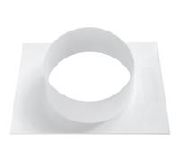 Vent Systems Connettore per condotto di ventilazione diritto da 15 cm in plastica per tubo di ventilazione diritto per sistema di ventilazione di riscaldamento e aria condizionata 150 mm