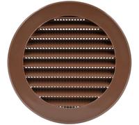 Vent Systems Copertura per bocchetta di ventilazione da 10,2 cm, rotonda, copertura per griglia, zanzariera integrata, prese d'aria HVAC per bagno, casa, ufficio, cucina