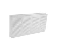 Vent Systems Copertura per sfiato dell'aria in metallo, 200 x 400 mm, colore: bianco, 20 x 40 cm, confezione da 2 pezzi