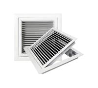 Vent Systems, Griglia Aerazione, Interna, Griglia Di Ritorno Dell'Aria Apribile, Bianco, Griglias Aerazione Quadrata, Filtro Antipolvere Incorporato 500 * 500mm(900 * 300mm)