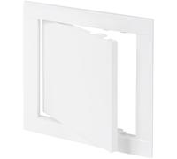 Vent Systems - Pannello di accesso 150 x 150 mm, porte di facile accesso, plastica ABS, pannello di accesso per cartongesso, parete e soffitto, copertura per porte elettriche e idrauliche