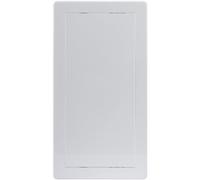 Vent Systems Pannello di Accesso in ABS Bianco, 15 x 30 cm, per Cartongesso, Pareti e Soffitti. Copertura per Fori Elettrici e Idraulici, Dimensioni Esterne 16,8 x 31,8 cm