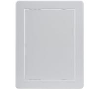Vent Systems Pannello di Accesso in ABS Bianco, 150 x 200 mm (Dimensioni interne), per Cartongesso, Pareti e Soffitti. Copertura per Fori Elettrici e Idraulici