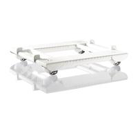 Venta 6060500 - Carrello a rotelle per lavatori d'aria, colore: Bianco