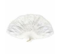 VENTAGLIO C/PIUME BIANCO