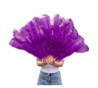 Ventaglio Con Piume Ventagli di piume for matrimoni, feste ballo, spettacoli Alloween, decorazioni, accessori, artigianato