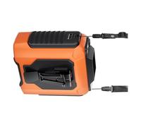 Ventaglio con regolazione della velocità di liberazione delle mani con batteria ricaricabile USB e design a clip per viaggi sportivi da lavoro ventola di alimentazione