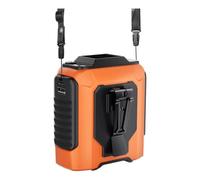 Ventaglio con regolazione della velocità di liberazione delle mani con batteria ricaricabile USB e design a clip per viaggi sportivi da lavoro ventola di alimentazione