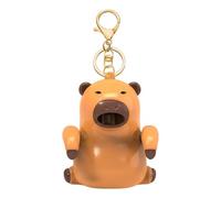 Ventaglio da caffè, 8 x 6 x 6 cm, portatile, con ciondolo a forma di borsa Capybara, da scrivania, ricaricabile tramite USB, in ABS leggero, 100 g, raffreddamento personale, per ufficio, cucina