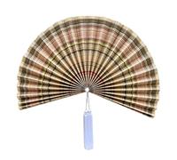 Ventaglio decorativo da parete, 100 cm, da appendere e pieghevole, ventaglio decorativo da parete con nappa, per soggiorno, camera da letto, sopra il letto, camera degli studenti, ufficio, hotel