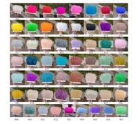 Ventaglio di Danza Piuma 130CM/100CM Ventaglio bianco grande con piume soffici 13 ossa portatile for spettacoli di danza carnevale e artigianato fai da te(Remarks color number,Small fan 1Pair(two))