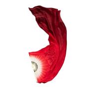 Ventaglio di seta, 1 paio di veli da danza del ventre in seta, ventagli pieghevoli lunghi da donna, for adorazione, lode, danza, festa, palcoscenico, accessori for spettacoli(Roze,150cm 1pair)