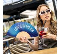 VENTAGLIO LOVE IS IN THE AIR BLU