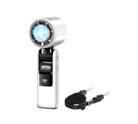 Ventaglio Manuale Portatile | Mini Ventaglio Personale Compatto - Dispositivo di Raffreddamento con Impacco di Ghiaccio con 199 Velocità del e Batteria a Lunga Durata per Escursionismo e Sport