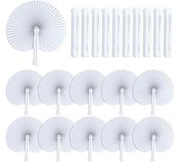 Ventaglio matrimonio segnaposto bomboniera wedding colore BIANCO white