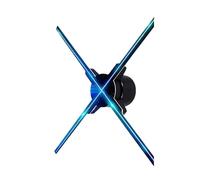Ventaglio olografico, 1080P 65Cm/25.6in 3d olografico Fan Light Vedio Hologram Fans Display for pubblicità 32GB 3D Holograph Holo Fan Proiettore Videoproiettore