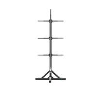 Ventaglio olografico, 3 pezzi 50 cm/19,68 pollici 3D Fan Ologramma Proiettore Pubblicità Display Stand Led Segno Lampada Olografica Giocatore Fan Stand Supporto Splicing Fan Videoproiettore