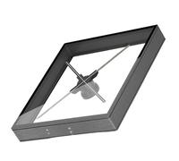 Ventaglio olografico, 50cm 19.7in / 45cm 17.7in 3D Fan Ologramma Proiettore Integrato Macchina Wifi Led Segno Lampada Olografica Lettore Con Copertura Pubblicità Display Luce Videoproiettore(Black,P50