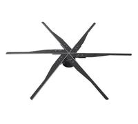 Ventaglio olografico, 85cm 33.46in/80cm31.5in 3D Fan Ologramma Proiettore Wifi Display Pubblicità Logo Luce Led Lampada Olografica Display Pubblicità Logo Proiettore Videoproiettore(80cm)