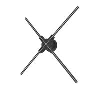 Ventaglio ologramma, F56/8G 3D Hologram Fan Proiettore 3D Olografico Proiezione Fan For Esposizione Negozio Bar Festa,per aziende, feste, ecc