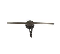 Ventaglio ologramma, Ventilatore Olografico 3D 256LED 400x400mm WiFi Telecomando Proiettore Olografico 3D Display Pubblicitario,per aziende, feste, ecc