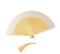 Ventaglio pieghevole in legno floreale da donna per danza nappa ventilatore pieghevole a mano decorazioni per la casa ornamenti artigianali 19