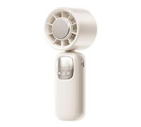 Ventaglio portatile | ventilatore portatile, velocità regolabile, display a LED, dispositivo di raffreddamento pieghevole per caldo, lavoro, pendolari quotidiani, vacanze, campeggio