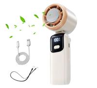 Ventaglio Ricaricabile, Ventilatore Personale Pieghevole Elettrico, Mini Raffreddatore D'aria Compatto Con 100 Velocità Per Uomini Donne Ragazzi Ragazze