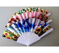 Ventaglio x Matrimonio Bianco Pieghevole Gadget Cerimonia Colorati Wedding Sposa