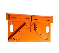 Ventana de puerta - Guía de ángulo de 17.52 pulgadas | Posicionamiento de resina Abs - Ayuda de corte 45 Herramienta de carpintería de 90 grados para carpintero Tallador Marco Diseño de molduras Medic