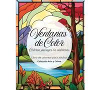 Ventanas de Color: Colorea paisajes en vidrieras