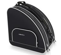 VENTCY Borsa Porta Pattini a Rotelle e in Linea per Bambina - Per Pattini da Ghiaccio e Rotelle Fino alla Taglia 45 (EU) - Nero