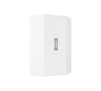 Vente-unique - Armadio angolare 2 ante L101 cm Bianco - AURALI