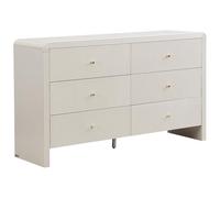 Vente-unique - Comò basso Mirenalo - L 138.9cm x P 40cm x H 81.9cm - mdf - beige