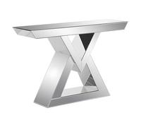 Vente-unique-Consolle in MDF e Specchio Argento - ISIDA di Pascal MORABITO