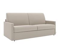 Vente-unique - Divano letto 2 posti Calife - poliestere - beige