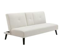 Vente-unique - Divano letto 3 posti Closipa - poliestere - beige