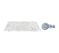 Vente-unique - Piatto doccia Mirnosa - L 140cm x P 90cm x H 2.6cm - resina - blu