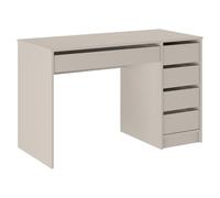 Vente-unique - Scrivania con 5 cassetti - Beige - JENEMI - con Conservazione